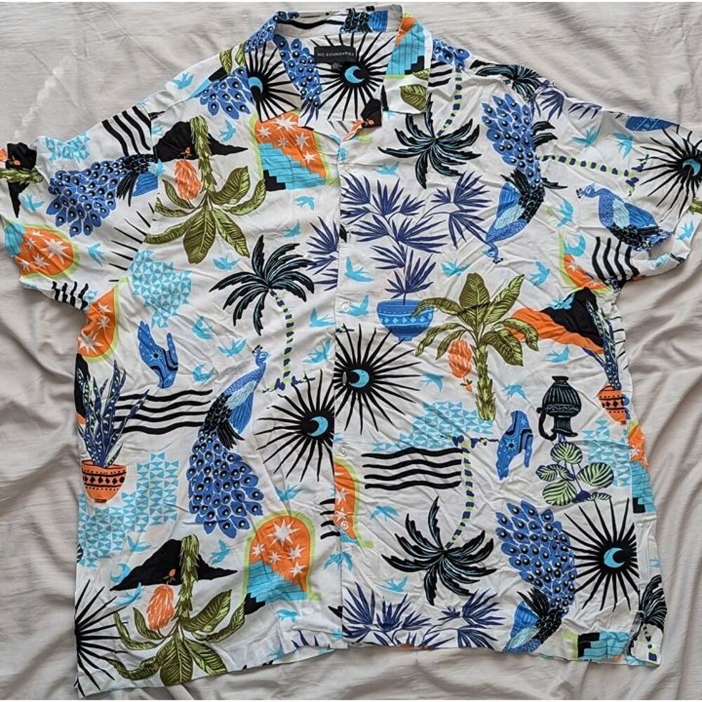 Mens No Boundaries Camp Shirt